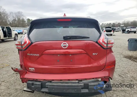 2017 Nissan Murano S z USA, uszkodzony, nr VIN 5N1AZ2MG0HN103880
